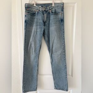 Levi's Light Blue Straight Leg Jeans